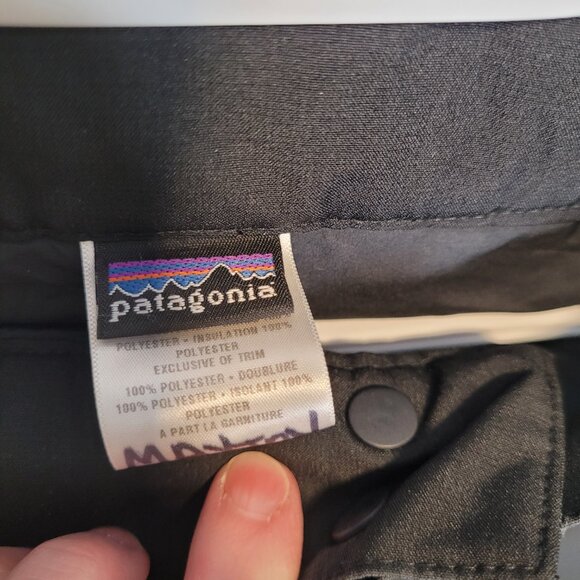 Black Pantagonia Ski Pants - Kids size 14 - Picture 4 of 8